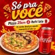 Pizza 25cm + Refri lata