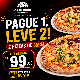 Pague 1, Leve 2! *(Será 02 Pizzas de 35cm)